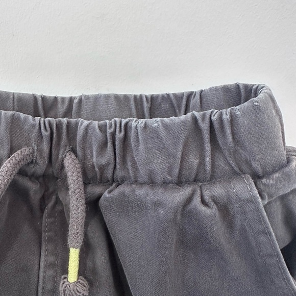 Grayson Mini Boys Twill Cargo Jogger Charcoal Grey Pants - 4t - Picture 7 of 13